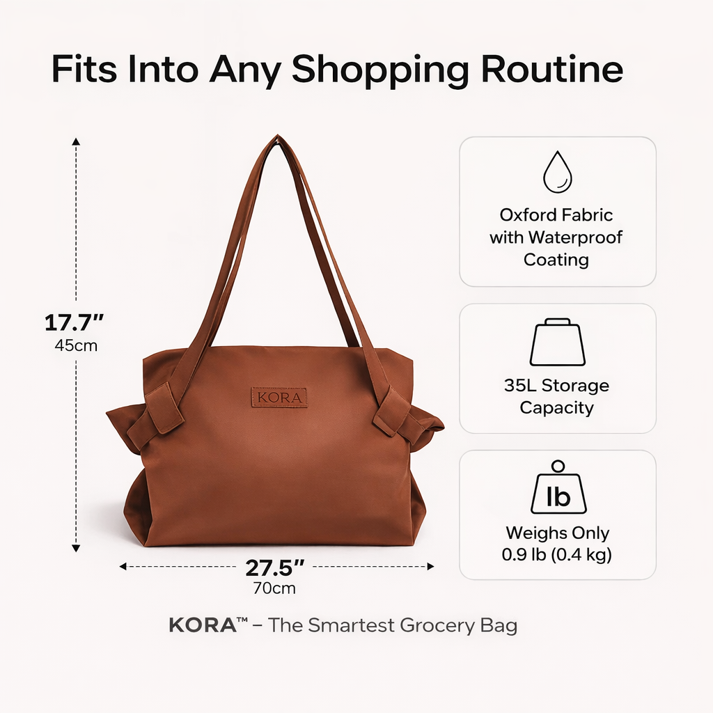 The Kora Grocery Bag